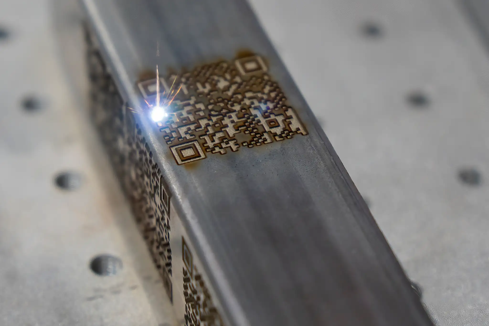 QR Code Engraving